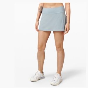 Lululemon PLAY OFF THE PLEATS SKIRT *13" Blue Cast